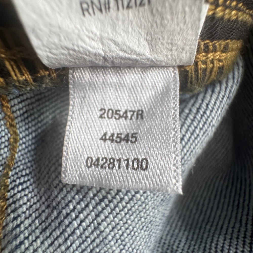 Spanx Wide Leg Denim Women Large Raw Indigo High Rise Shaping‎ Jeans 20547R NEW - Picture 10 of 10